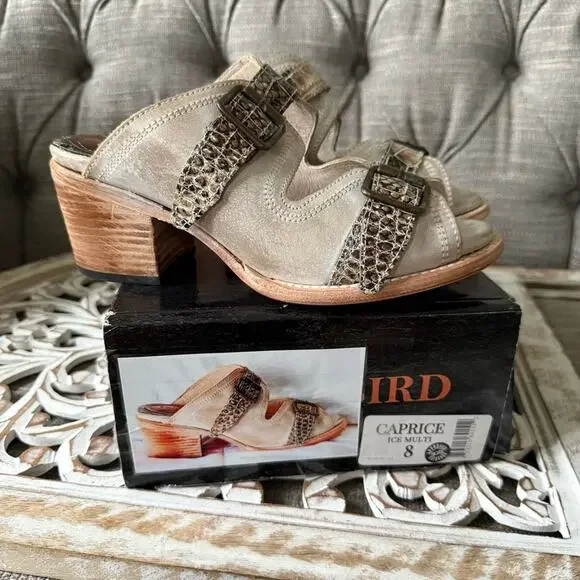 Freebird By Steven Caprice Sandals Heels Shoes Women’s 8 Worn Once - Picture 3 of 10